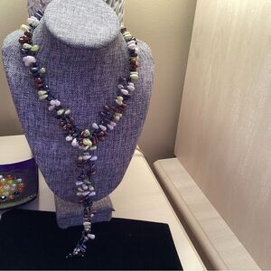 Attitudes by Renee Brand  Adjustble Faux Pearl Beads Necklace